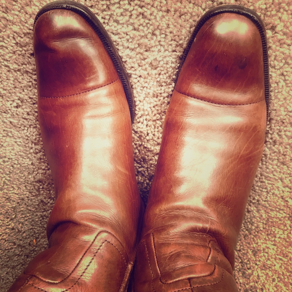 Jil Sander Brown Leather Boots